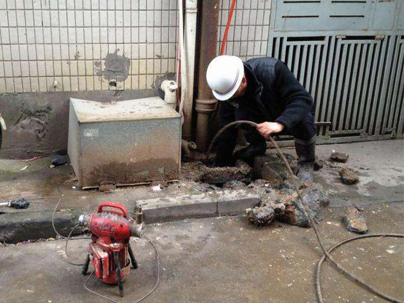 新源疏通下水道-洗菜池疏通